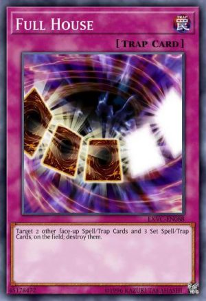 Full House - (Extreme Victory) - (EXVC-EN088) - (Rare)