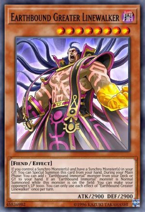 Earthbound Greater Linewalker - (Maze of Millennia) - (MZMI-EN050) - (Rare)