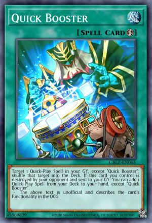 Quick Booster - (Dark Saviors) - (DASA-EN057) - (Super Rare)