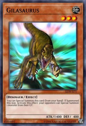 Gilasaurus - (Labyrinth of Nightmare) - (LON-071) - (Rare)