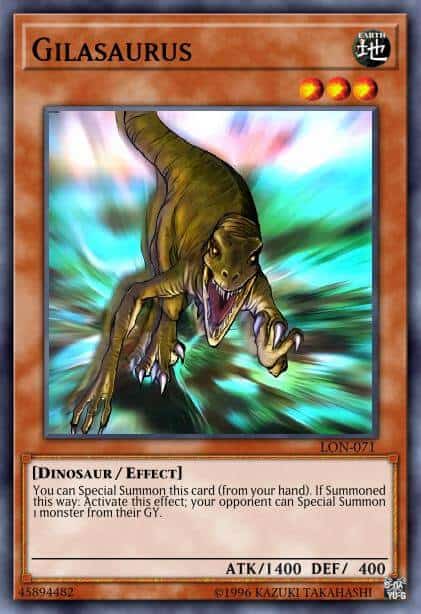 Gilasaurus - (Labyrinth of Nightmare) - (LON-071) - (Rare)