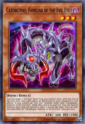 Catoblepas, Familiar of the Evil Eye - (The Infinity Chasers) - (INCH-EN029) - (Super Rare)