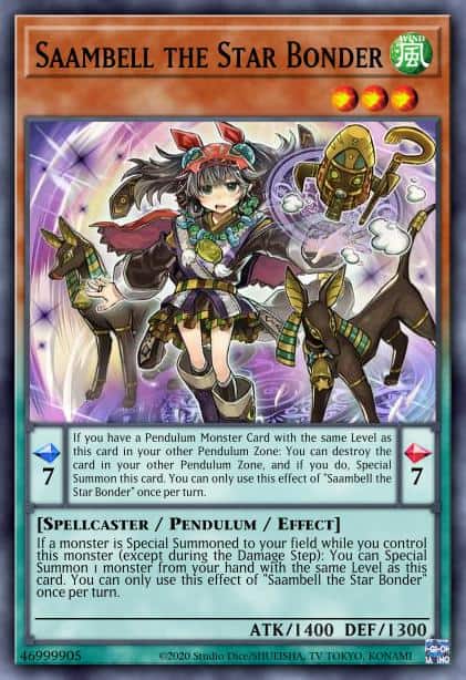 Saambell the Star Bonder - (Dawn of Majesty) - (DAMA-EN030) - (Common)