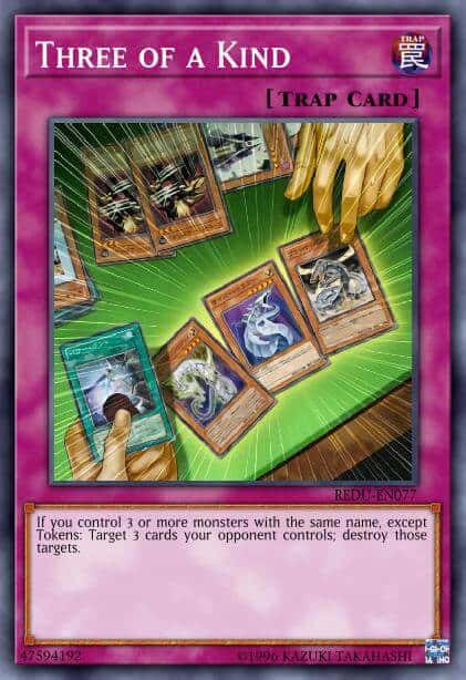 Three of a Kind - (Cyber Dragon Revolution Structure) - (SDCR-EN031) - (Common)