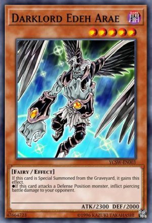 Darklord Edeh Arae - (LC 2 The Duel Academy Years) - (LC02-EN006) - (Ultra Rare)