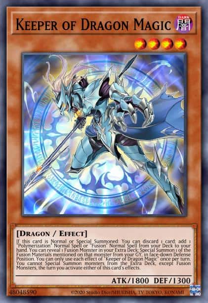 Keeper of Dragon Magic - (Toon Chaos) - (TOCH-EN041) - (Rare)