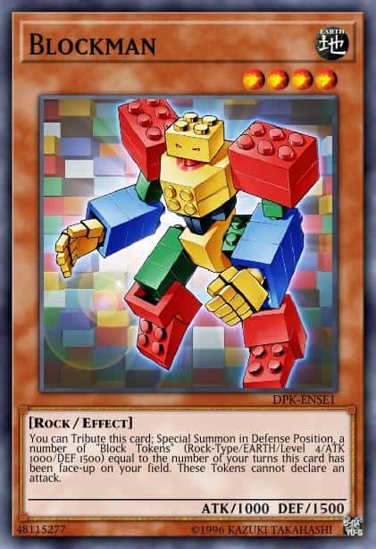 Blockman - (Yugi's Legendary Decks) - (YGLD-ENC21) - (Common)