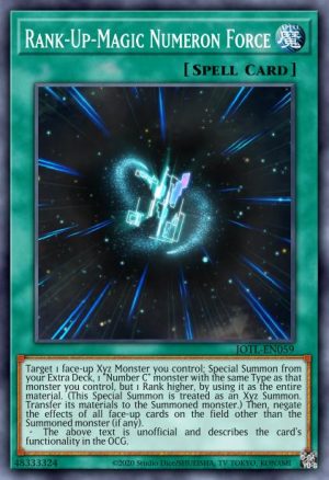 Rank-Up-Magic Numeron Force - (2014 Mega-Tin Mega Pack) - (MP14-EN101) - (Ultra Rare)