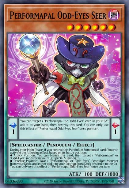 Performapal Odd-Eyes Seer - (Battles of Legend Crystal Revenge) - (BLCR-EN031) - (Ultra Rare)