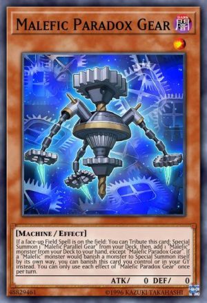 Malefic Paradox Gear - (Duel Overload) - (DUOV-EN048) - (Ultra Rare)