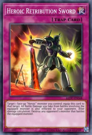 Heroic Retribution Sword - (Return of the Duelist) - (REDU-EN068) - (Common)
