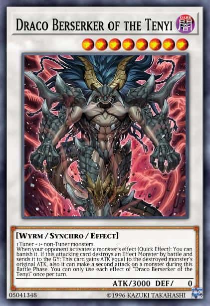 Draco Berserker of the Tenyi - (Valiant Smashers) - (VASM-EN026) - (Rare)