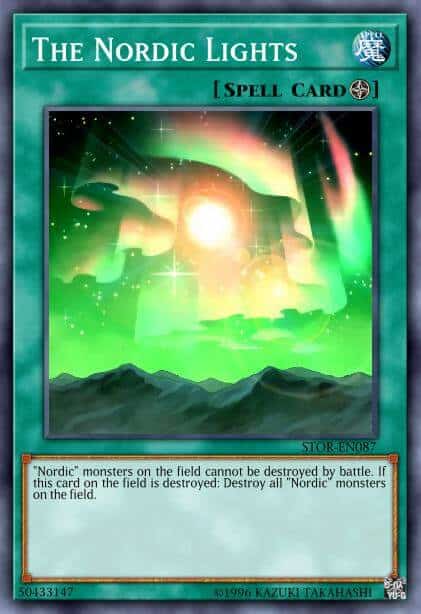 The Nordic Lights - (Legendary Hero Decks) - (LEHD-ENB13) - (Common)