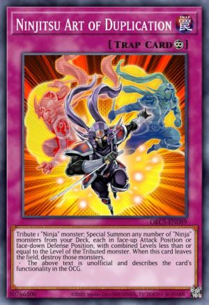 Ninjitsu Art of Duplication - (OTS Tournament Pack 20) - (OP20-EN023) - (Common)
