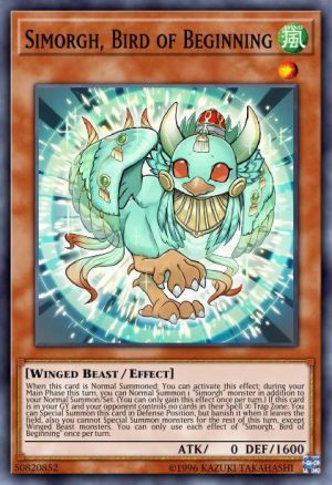 Simorgh, Bird of Beginning - (Rising Rampage) - (RIRA-EN017) - (Common)