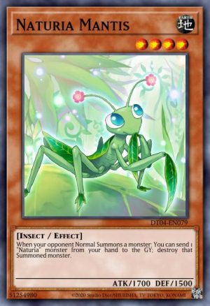 Naturia Mantis - (Hidden Arsenal Chapter 1) - (HAC1-EN113) - (Common)