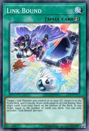 Link Bound - (Flames of Destruction) - (FLOD-EN063) - (Super Rare)