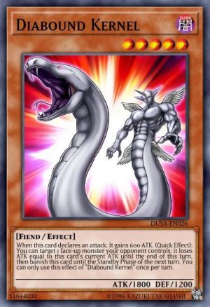 Diabound Kernel - (Legendary Duelists Immortal Destiny) - (LED5-EN008) - (Common)