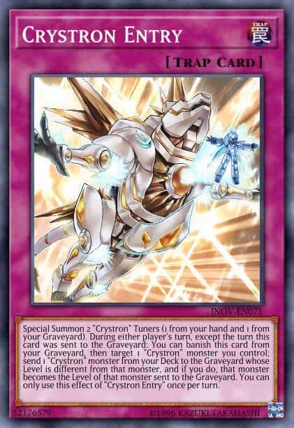 Crystron Entry - (Invasion Vengeance) - (INOV-EN071) - (Common)