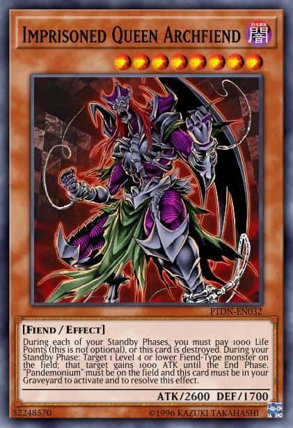 Imprisoned Queen Archfiend - (Phantom Darkness) - (PTDN-EN032) - (Common)