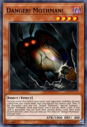 Danger! Mothman! - (Structure Dark World) - (SR13-EN020) - (Common)