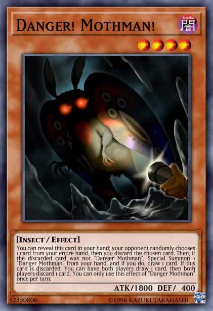 Danger! Mothman! - (Structure Dark World) - (SR13-EN020) - (Common)