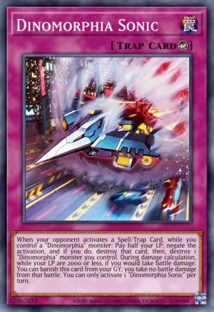 Dinomorphia Sonic - (Battle of Chaos) - (BACH-EN072) - (Common)