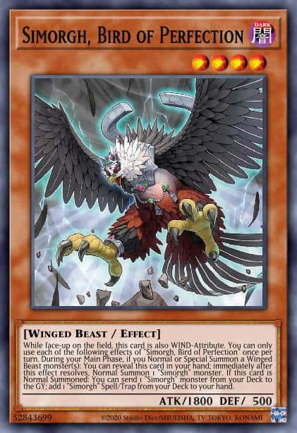 Simorgh, Bird of Perfection - (Battle of Chaos) - (BACH-EN023) - (Common)