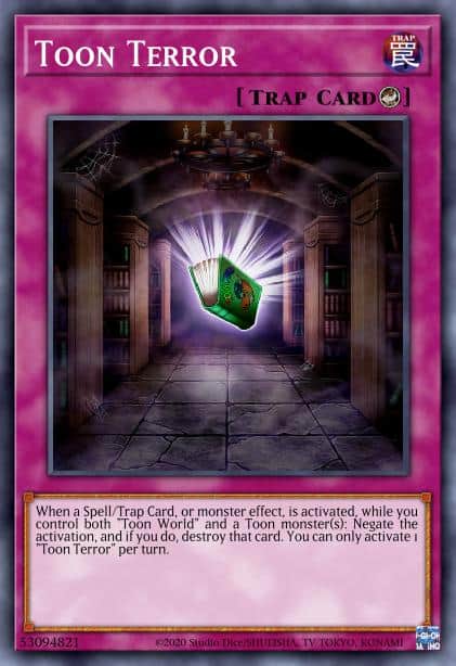 Toon Terror - (Toon Chaos) - (TOCH-EN005) - (Super Rare)