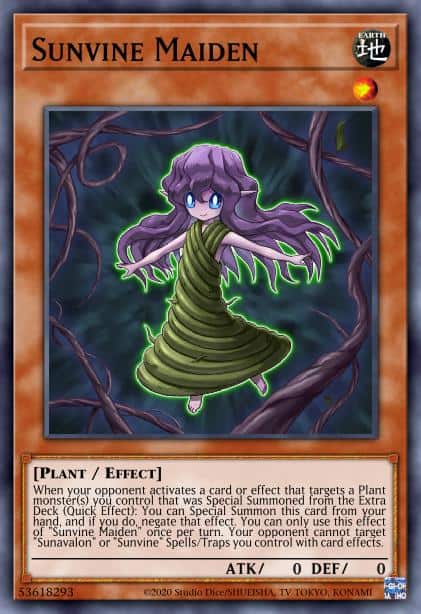 Sunvine Maiden - (Ghosts From the Past) - (GFTP-EN015) - (Ultra Rare)