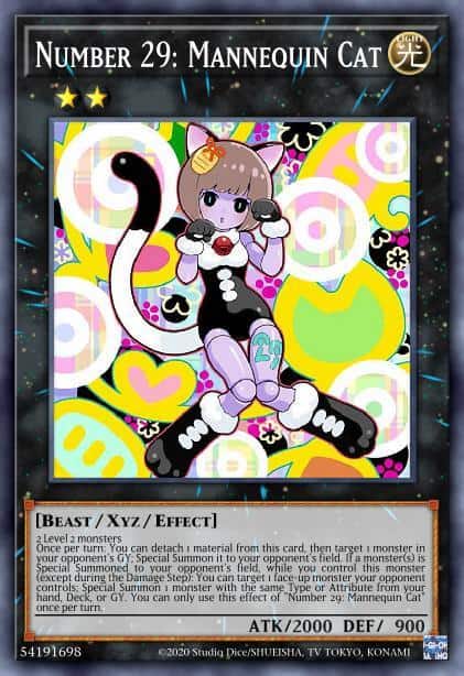 Number 29: Mannequin Cat - (Rising Rampage) - (RIRA-EN093) - (Common)