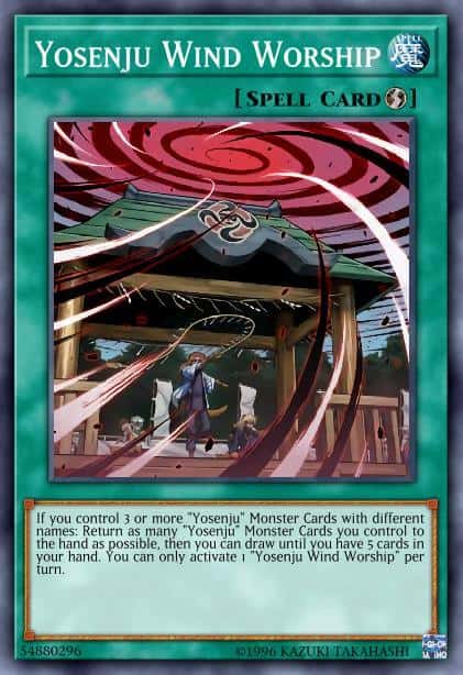 Yosenju Wind Worship - (Rising Rampage) - (RIRA-EN057) - (Common)