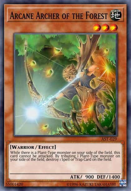 Arcane Archer of the Forest - (Ancient Sanctuary) - (AST-029) - (Common)