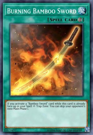Burning Bamboo Sword - (Circuit Break) - (CIBR-EN066) - (Short Print)