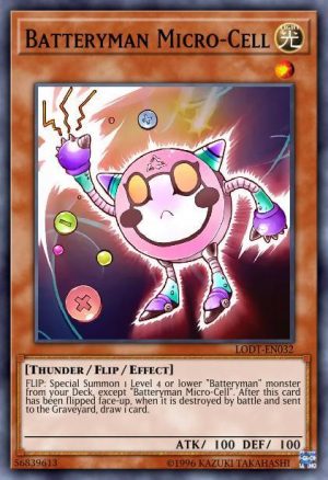 Batteryman Micro-Cell - (Light of Destruction) - (LODT-EN032) - (Common)