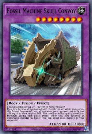 Fossil Machine Skull Convoy - (Ghosts From the Past The 2nd Haunting) - (GFP2-EN019) - (Ultra Rare)