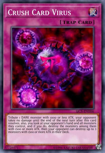Crush Card Virus - (Alt art) - (Legendary Collection Kaiba) - (LCKC-EN046)