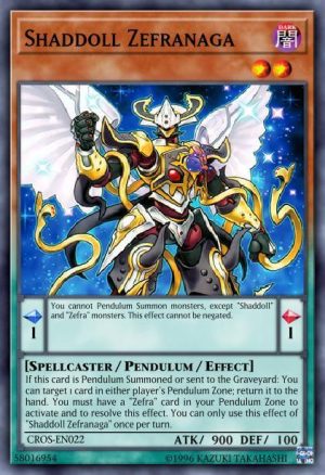 Shaddoll Zefranaga - (Structure Shaddoll Showdown) - (SDSH-EN010) - (Common)