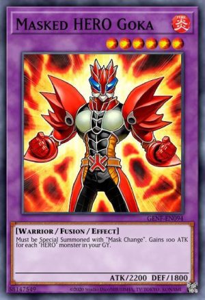 Masked HERO Goka - (Toon Chaos) - (TOCH-EN043) - (Rare)