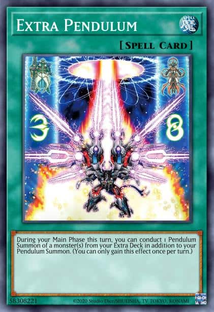 Extra Pendulum - (Dimension Force) - (DIFO-EN052) - (Super Rare)