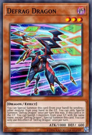 Defrag Dragon - (Flames of Destruction) - (FLOD-EN011) - (Common)