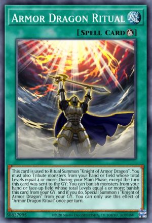 Armor Dragon Ritual - (Blazing Vortex) - (BLVO-EN064) - (Common)