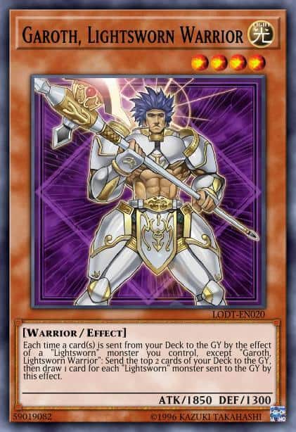 Garoth, Lightsworn Warrior - (Light of Destruction) - (LODT-EN020) - (Common)