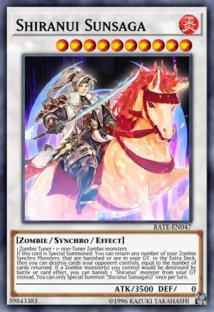 Shiranui Sunsaga - (OTS Tournament Pack 10) - (OP10-EN008) - (Super Rare)