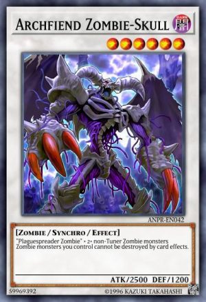 Archfiend Zombie-Skull - (Battles of Legend Light's Revenge) - (BLLR-EN058) - (Ultra Rare)