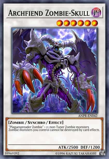 Archfiend Zombie-Skull - (Battles of Legend Light's Revenge) - (BLLR-EN058) - (Ultra Rare)