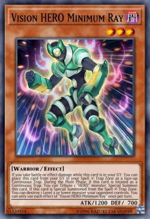 Vision HERO Minimum Ray - (Battles of Legend Hero's Revenge) - (BLHR-EN005) - (Ultra Rare)