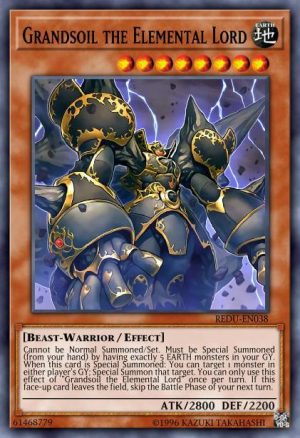 Grandsoil the Elemental Lord - (Flames of Destruction SE) - (FLOD-ENSE1) - (Super Rare)