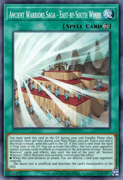 Ancient Warriors Saga - East-by-South Winds - (Rise of the Duelist) - (ROTD-EN060) - (Common)