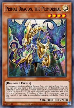 Primal Dragon, the Primordial - (Ghosts From the Past The 2nd Haunting) - (GFP2-EN036) - (Ultra Rare)